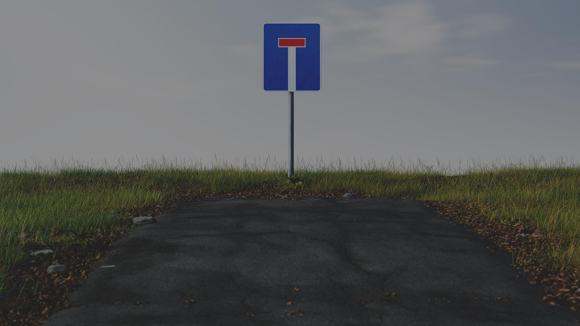 404 billede med blind vej